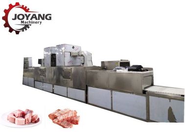 La carne di maiale congelata dei prodotti collega la macchina di scongelamento dell'alimento con la fonte di microonda