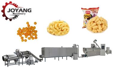 Le varie forme hanno soffiato linea di produzione degli spuntini grano del mais del cereale del soffio che fa l'attrezzatura della macchina