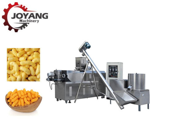 Le palle automatiche del soffio del formaggio arriccia la linea di trasformazione macchina dell'espulsore del cereale