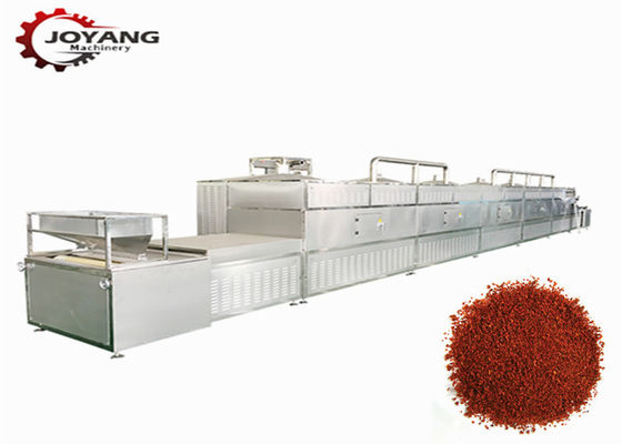 50kg/macchina di sterilizzazione Chili Powder industriale a microonde di H
