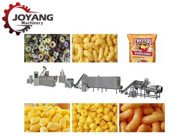 150-500 il kg/h del cereale del soffio dello spuntino del formaggio della macchina soffia linea di trasformazione espulsore