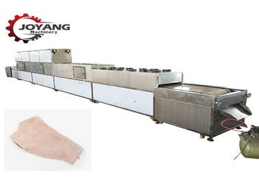 La BV ha certificato l'essiccazione di microonda e l'attrezzatura di sgrassamento della pelle a macchina della carne di maiale di sterilizzazione