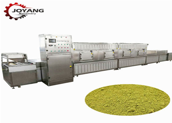 Macchina automatica di sterilizzazione a microonde della polvere del tè verde con controllo dello SpA
